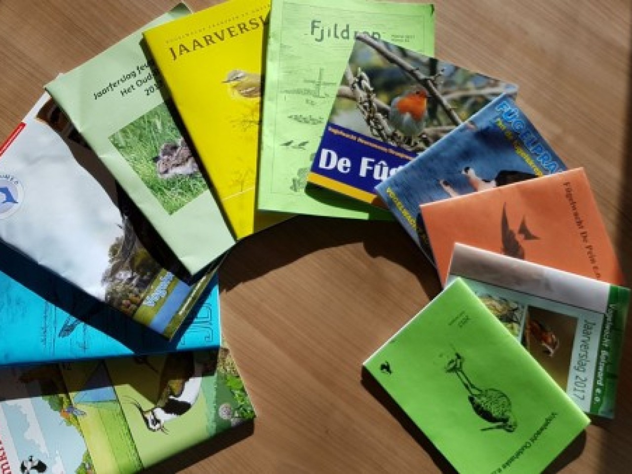 jaarverslagen 2017 vogelwachten